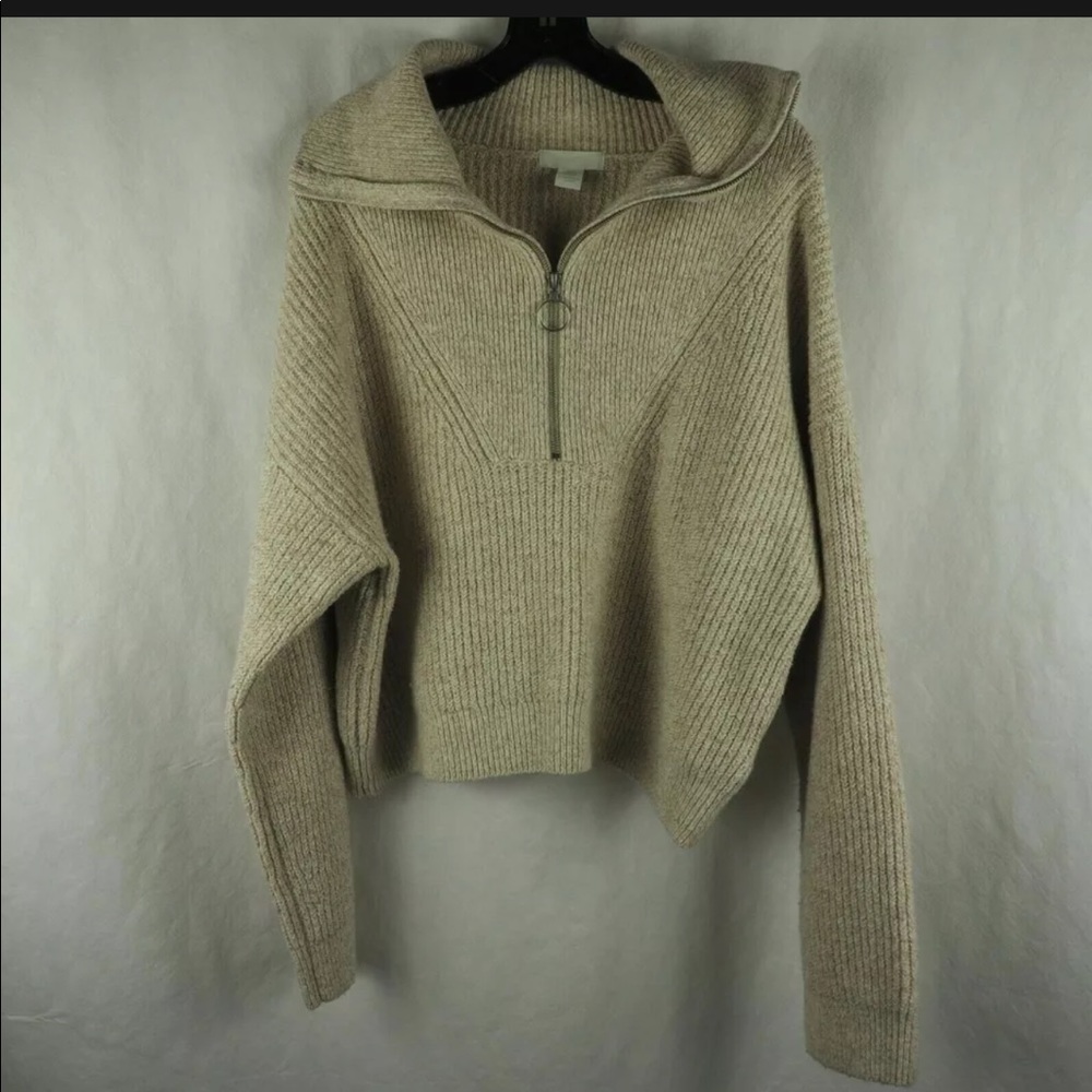 H&M Half Zip Sweater